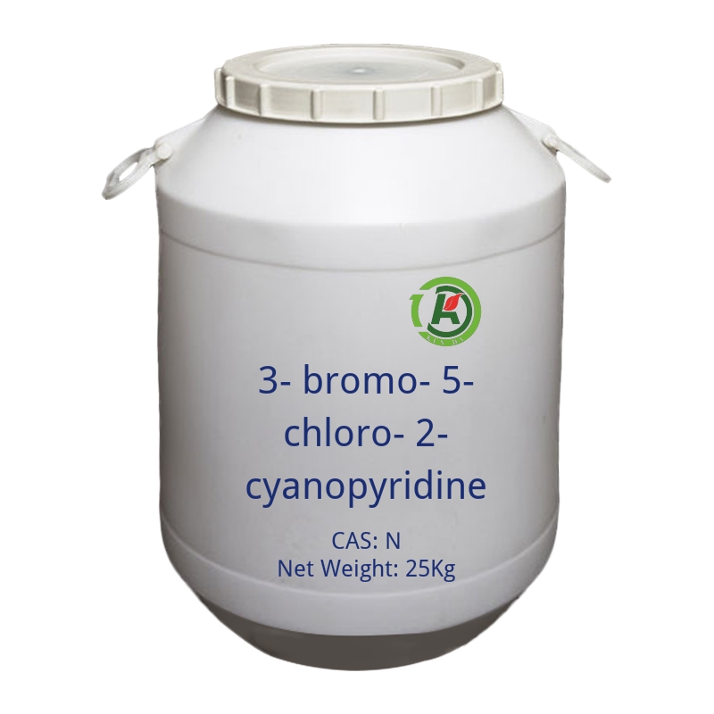 3-bromo-5-chloro-2-cyanopyridine-cas-N